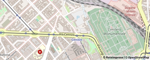 Mappa Milan