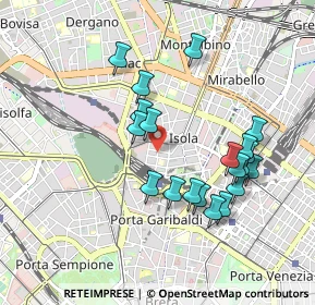 Mappa Via Jacopo dal Verme, 20159 Milano MI, Italia (0.88)