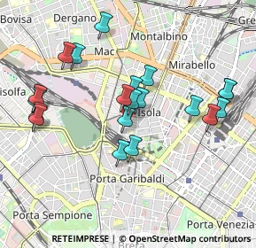 Mappa Via Jacopo dal Verme, 20159 Milano MI, Italia (0.933)