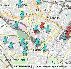 Mappa Via Jacopo dal Verme, 20159 Milano MI, Italia (1.215)