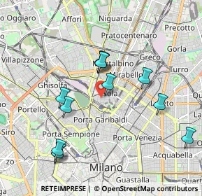 Mappa Via Jacopo dal Verme, 20159 Milano MI, Italia (1.92667)