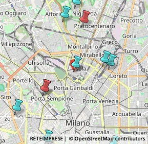 Mappa Via Jacopo dal Verme, 20159 Milano MI, Italia (2.58273)