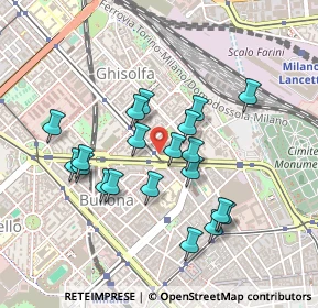 Mappa Piazza Diocleziano, 20155 Milano MI, Italia (0.411)
