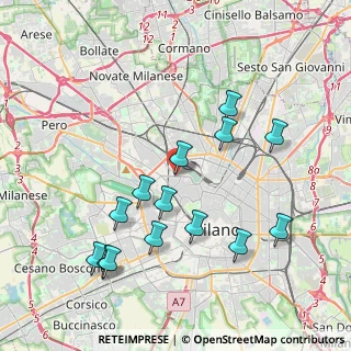 Mappa Piazza Diocleziano, 20155 Milano MI, Italia (4.08571)