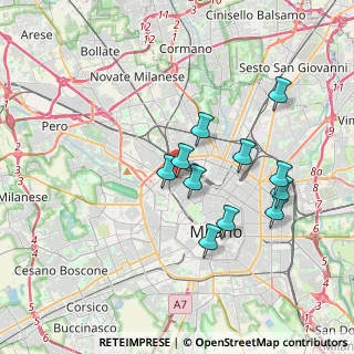 Mappa Piazza Diocleziano, 20155 Milano MI, Italia (3.24636)