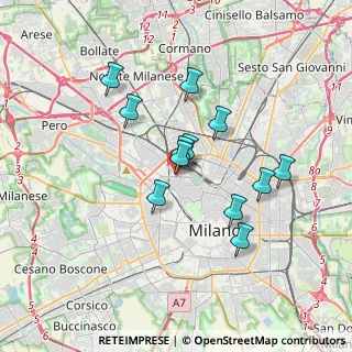 Mappa Piazza Diocleziano, 20155 Milano MI, Italia (2.94167)