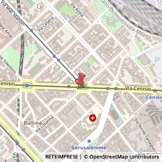 Mappa Via cenisio 6, 20154 Milano, Milano (Lombardia)
