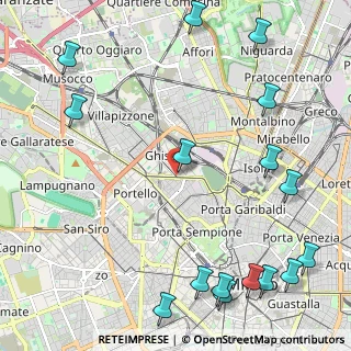 Mappa Piazza Diocleziano, 20155 Milano MI, Italia (3.11313)