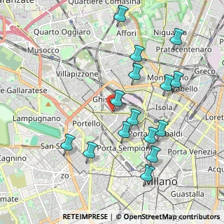 Mappa Piazza Diocleziano, 20155 Milano MI, Italia (2.064)