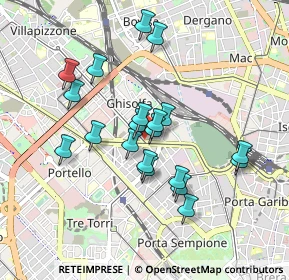 Mappa Piazza Diocleziano, 20155 Milano MI, Italia (0.784)