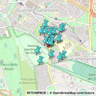 Mappa Via Eugenio Montale, 20151 Milano MI, Italia (0.228)