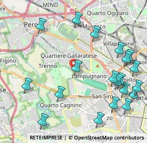 Mappa Via Eugenio Montale, 20151 Milano MI, Italia (2.641)