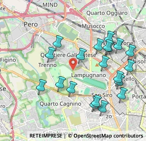 Mappa Via Eugenio Montale, 20151 Milano MI, Italia (2.067)