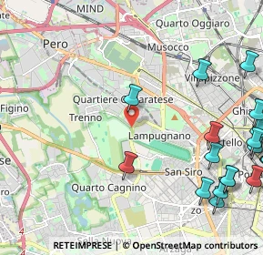 Mappa Via Eugenio Montale, 20151 Milano MI, Italia (3.2245)