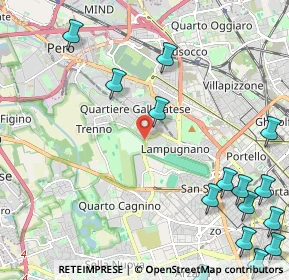 Mappa Via Eugenio Montale, 20151 Milano MI, Italia (3.16133)