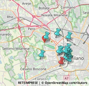 Mappa Via Eugenio Montale, 20151 Milano MI, Italia (3.76923)
