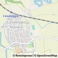 Map Casaleggio Novara