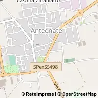 Mapa Antegnate
