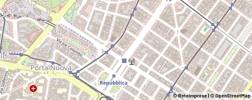 Mappa Milan