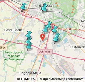 Mappa Traversa Seconda Via Galileo Galilei, 25010 San Zeno Naviglio BS, Italia (3.26182)