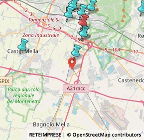 Mappa Traversa Seconda Via Galileo Galilei, 25010 San Zeno Naviglio BS, Italia (6.29063)