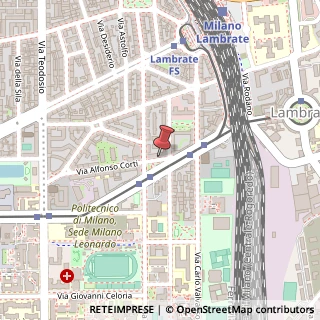 Mappa Via Edoardo Bassini, 39, 20131 Milano, Milano (Lombardia)