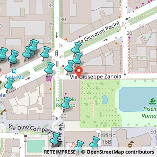 Mappa Via Giuseppe Zanoia, 20131 Milano MI, Italia (0.08846)