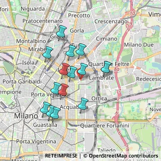Mappa Via Giuseppe Zanoia, 20131 Milano MI, Italia (1.62)