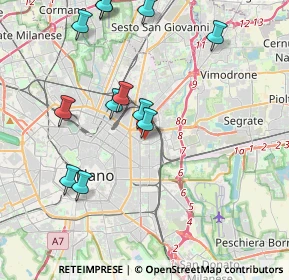 Mappa Via Giuseppe Zanoia, 20131 Milano MI, Italia (4.315)