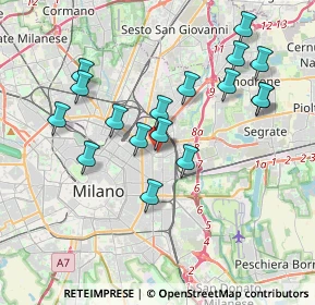 Mappa Via Giuseppe Zanoia, 20131 Milano MI, Italia (3.70588)