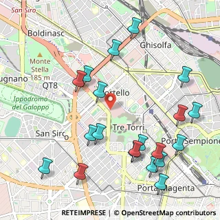Mappa Milano, 20149 Milano MI, Italia (1.238)
