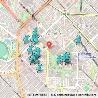 Mappa Milano, 20149 Milano MI, Italia (0.4545)