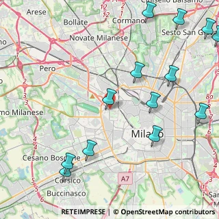 Mappa Milano, 20149 Milano MI, Italia (5.71385)