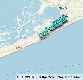 Mappa Spiaggia del Faro, 30016 Lido di Jesolo VE, Italia (3.09)