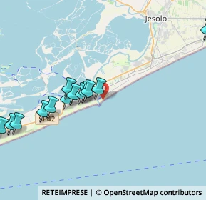 Mappa Spiaggia del Faro, 30016 Lido di Jesolo VE, Italia (5.23)