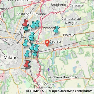 Mappa Via Torino, 20090 Segrate MI, Italia (4.056)