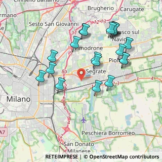 Mappa Via Torino, 20090 Segrate MI, Italia (4.085)