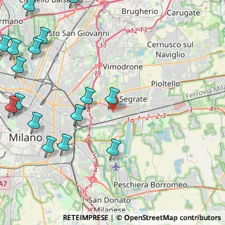 Mappa Via Torino, 20090 Segrate MI, Italia (6.35)
