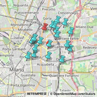 Mappa Via Pacini, 20131 Milano MI, Italia (1.526)