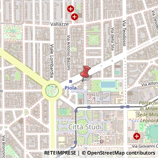 Mappa Via Andrea Maria Ampère, 15, 20131 Milano, Milano (Lombardia)