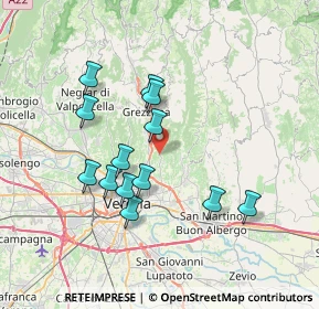 Mappa Via Gazzego, 37142 Verona VR, Italia (6.56)