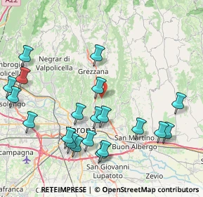 Mappa Via Gazzego, 37142 Verona VR, Italia (9.4125)