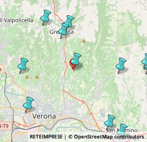 Mappa Via Gazzego, 37142 Verona VR, Italia (5.63909)