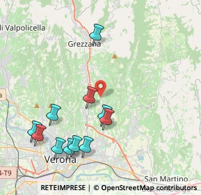 Mappa Via Gazzego, 37142 Verona VR, Italia (4.44545)