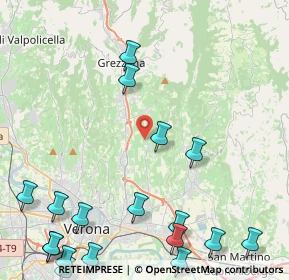 Mappa Via Gazzego, 37142 Verona VR, Italia (6.44579)