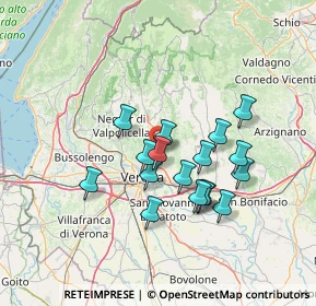 Mappa Via Gazzego, 37142 Verona VR, Italia (11.62588)