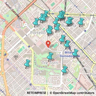 Mappa Piazzale Carlo Magno, 20149 Milano MI, Italia (0.5425)