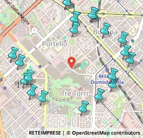 Mappa Piazzale Carlo Magno, 20149 Milano MI, Italia (0.6725)