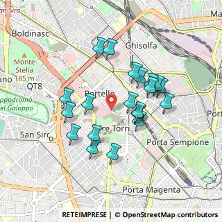 Mappa Piazzale Carlo Magno, 20149 Milano MI, Italia (0.795)