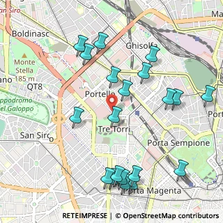 Mappa Piazzale Carlo Magno, 20149 Milano MI, Italia (1.188)